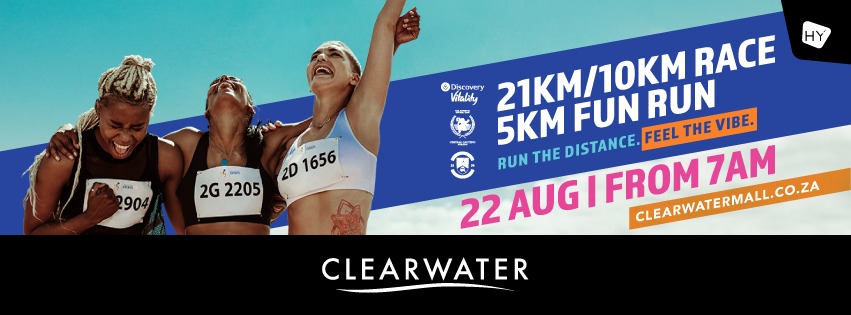 Clearwater mall 21km, 10km race and 5 Km fun run